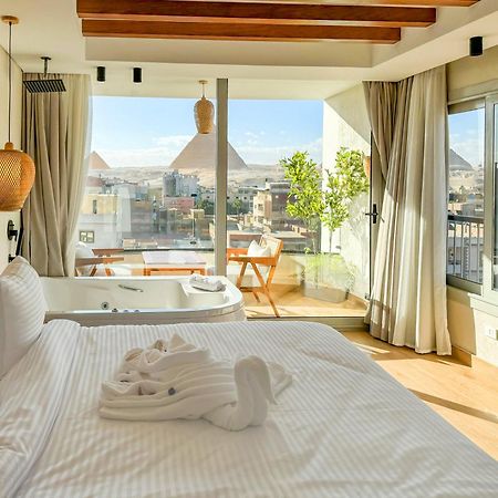 Galaxy Pyramids View Inn Kafret el-Gabal Dış mekan fotoğraf