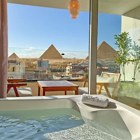 Galaxy Pyramids View Inn Kafret el-Gabal Dış mekan fotoğraf