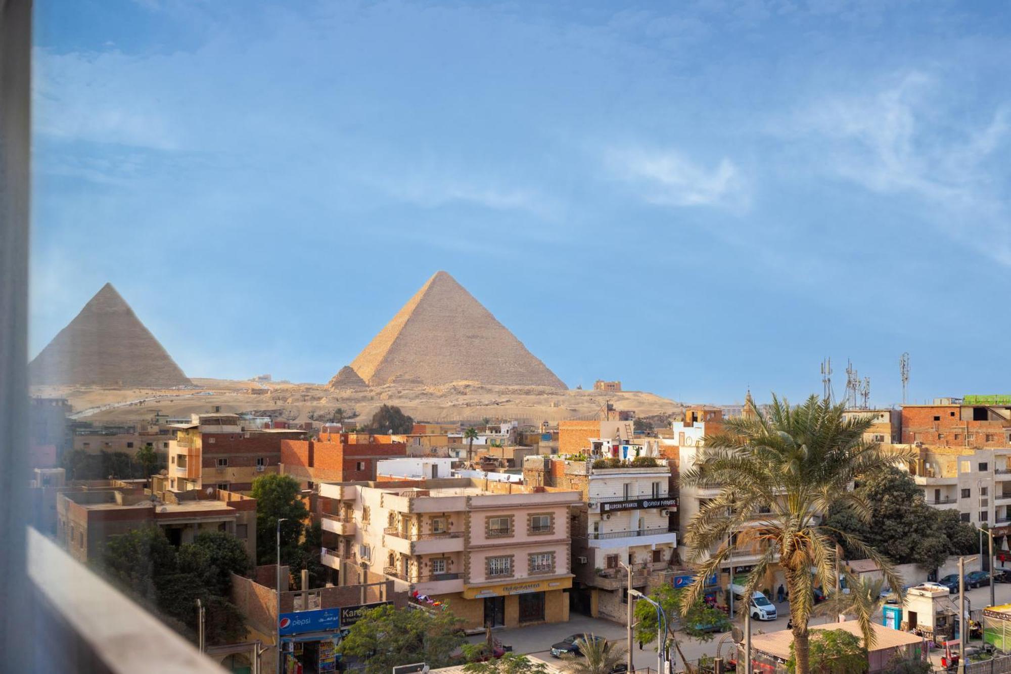 Galaxy Pyramids View Inn Kafret el-Gabal Dış mekan fotoğraf