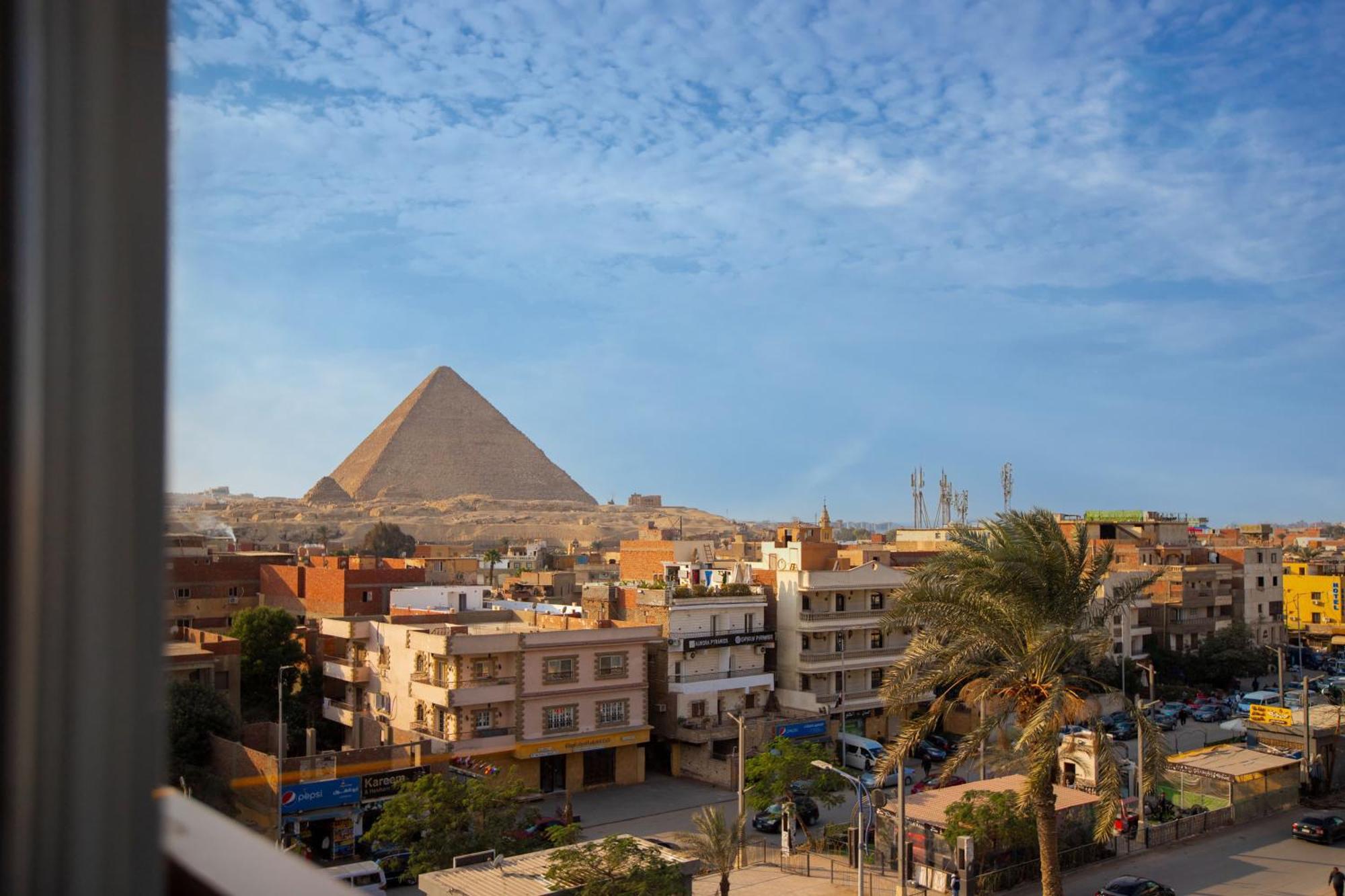 Galaxy Pyramids View Inn Kafret el-Gabal Dış mekan fotoğraf