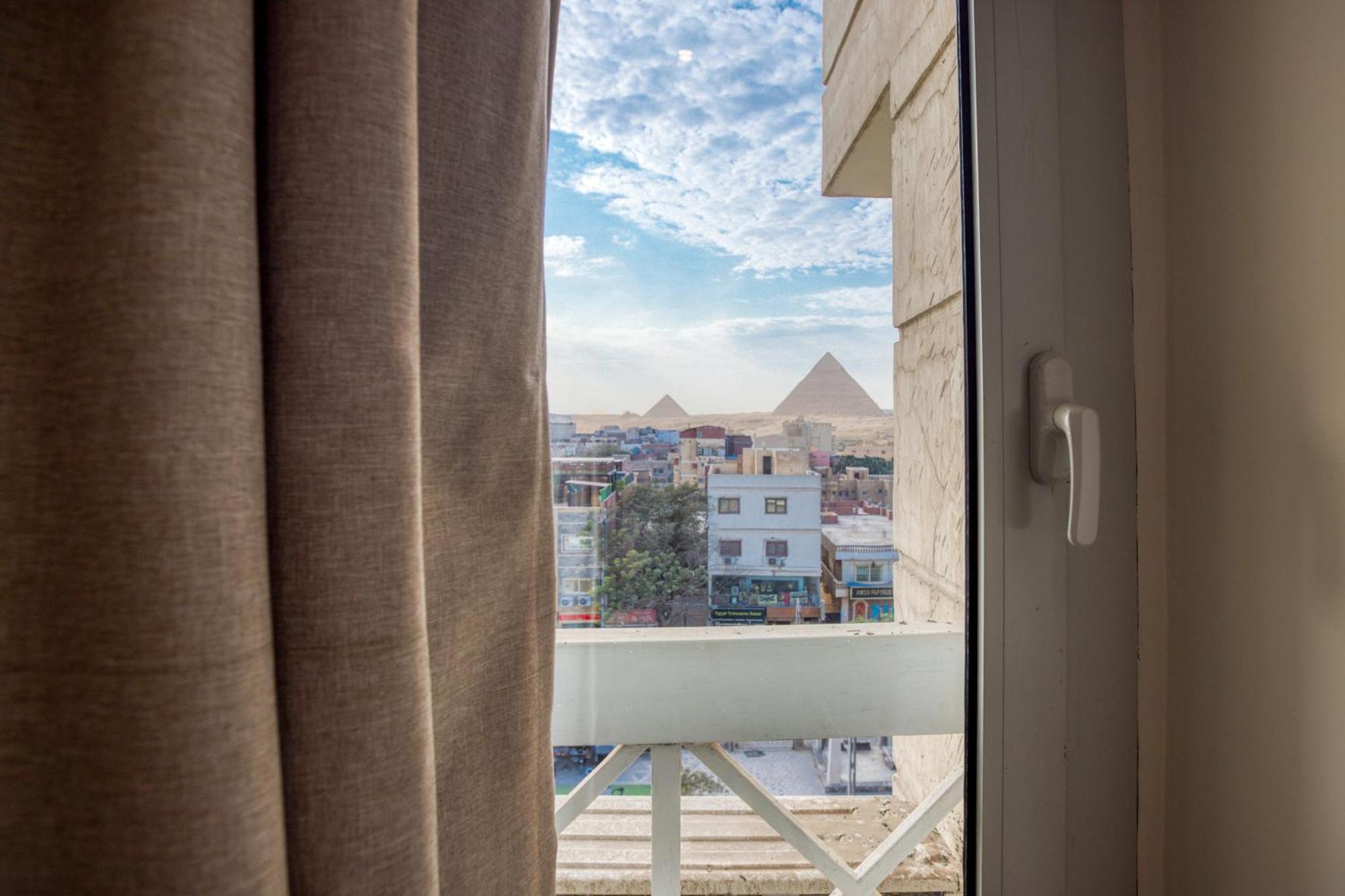 Galaxy Pyramids View Inn Kafret el-Gabal Dış mekan fotoğraf