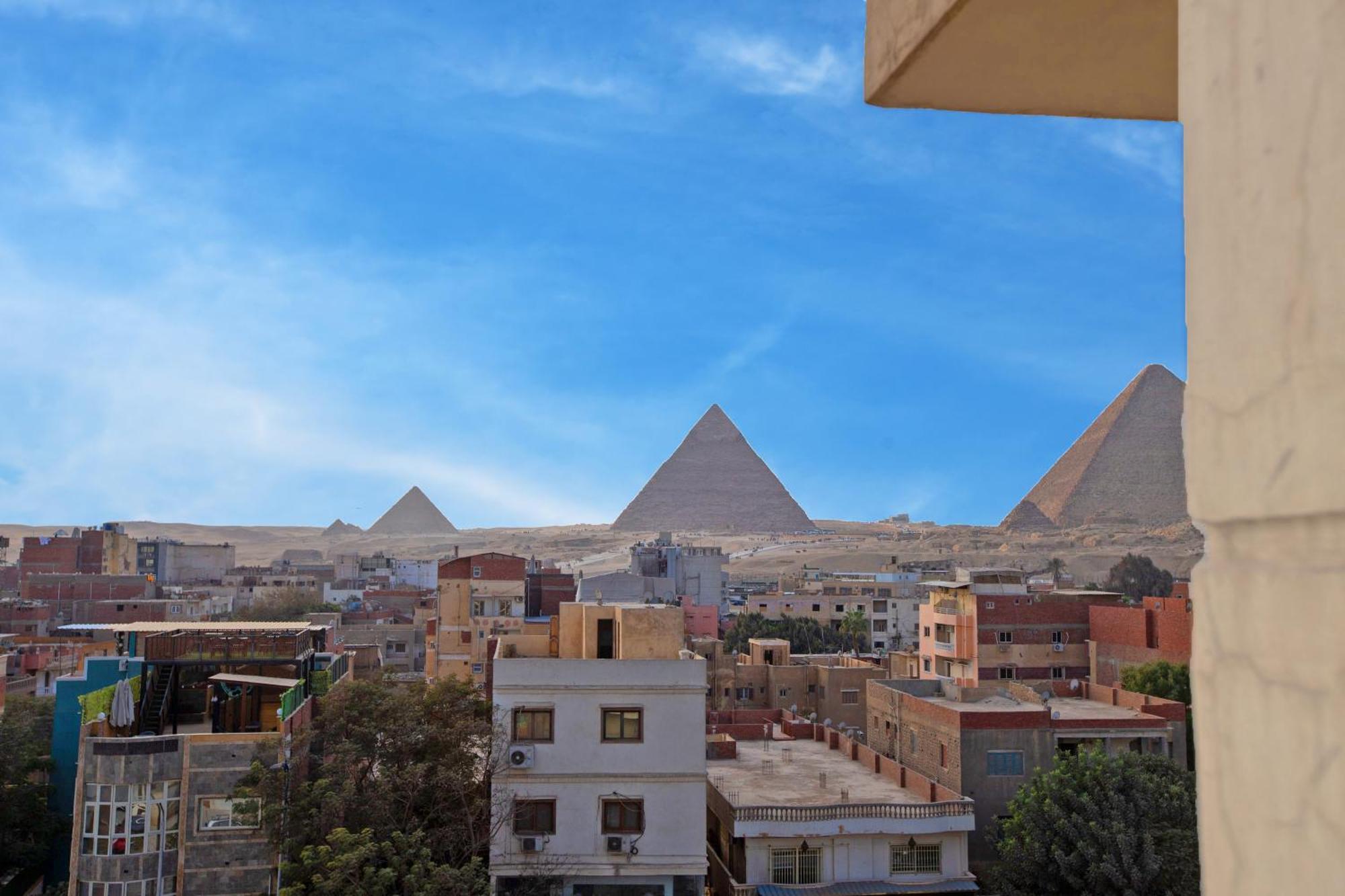 Galaxy Pyramids View Inn Kafret el-Gabal Dış mekan fotoğraf