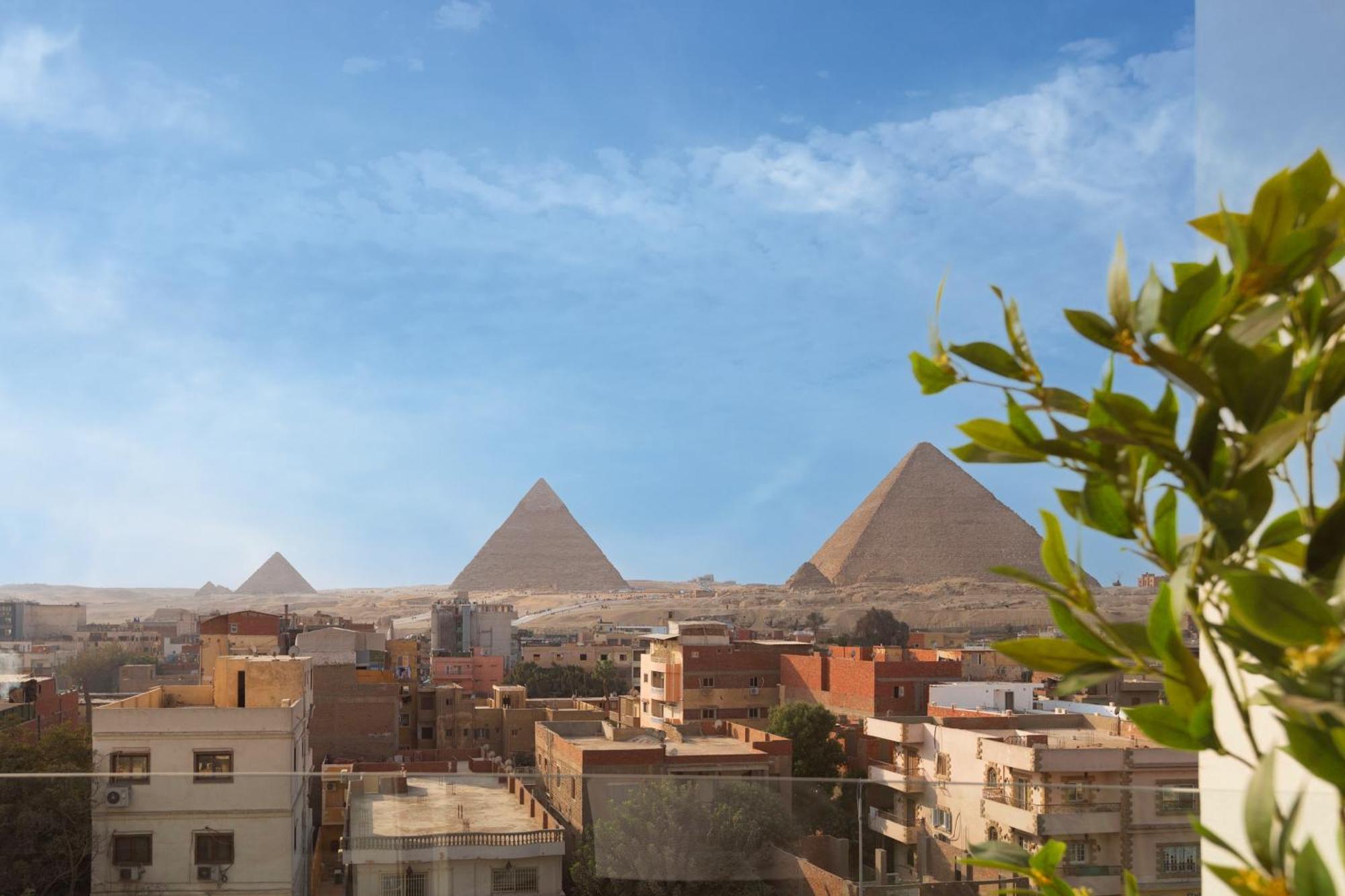 Galaxy Pyramids View Inn Kafret el-Gabal Dış mekan fotoğraf