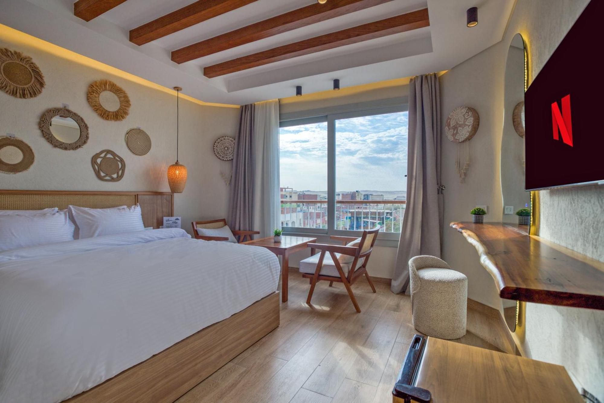 Galaxy Pyramids View Inn Kafret el-Gabal Dış mekan fotoğraf