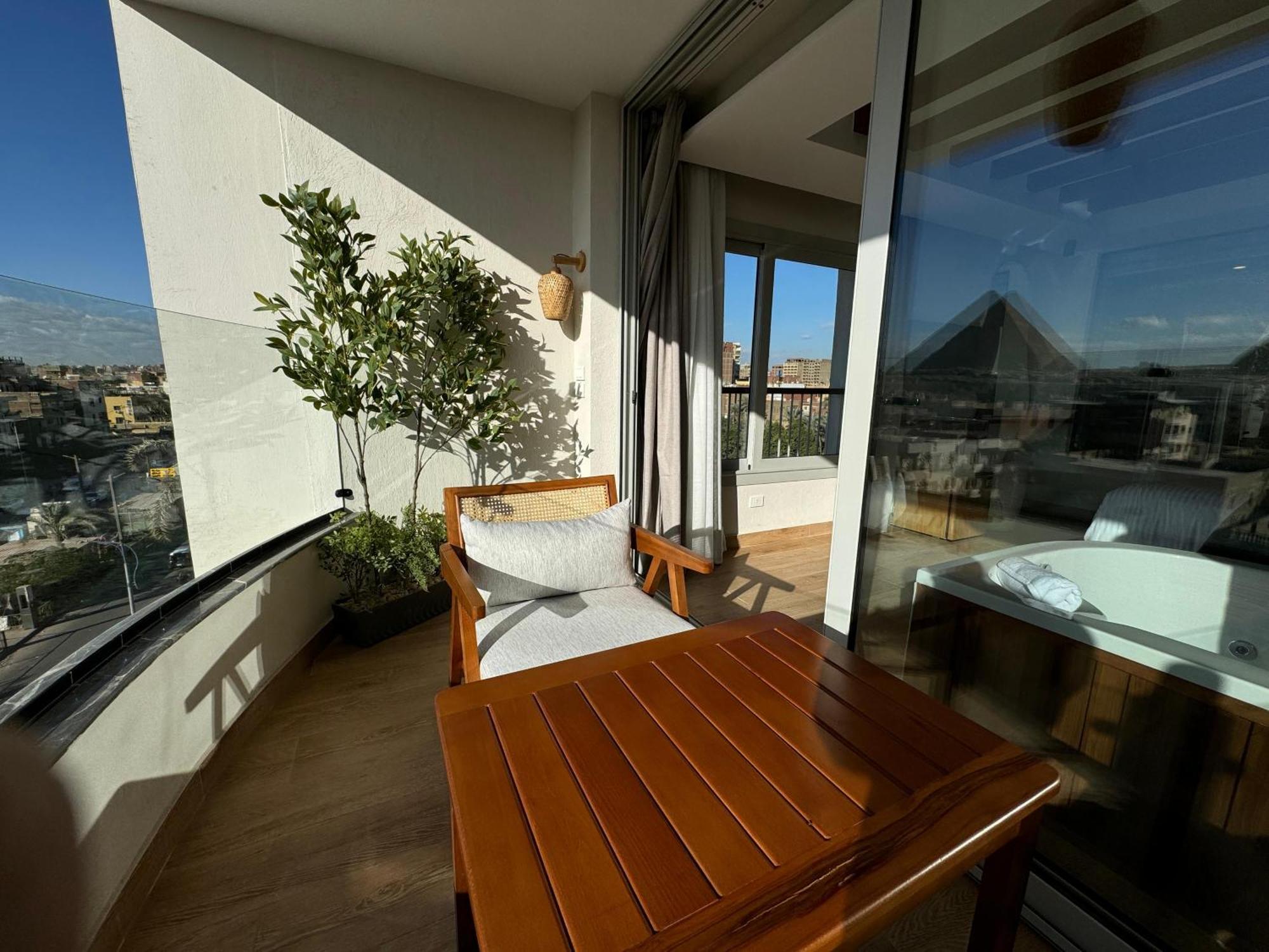 Galaxy Pyramids View Inn Kafret el-Gabal Dış mekan fotoğraf