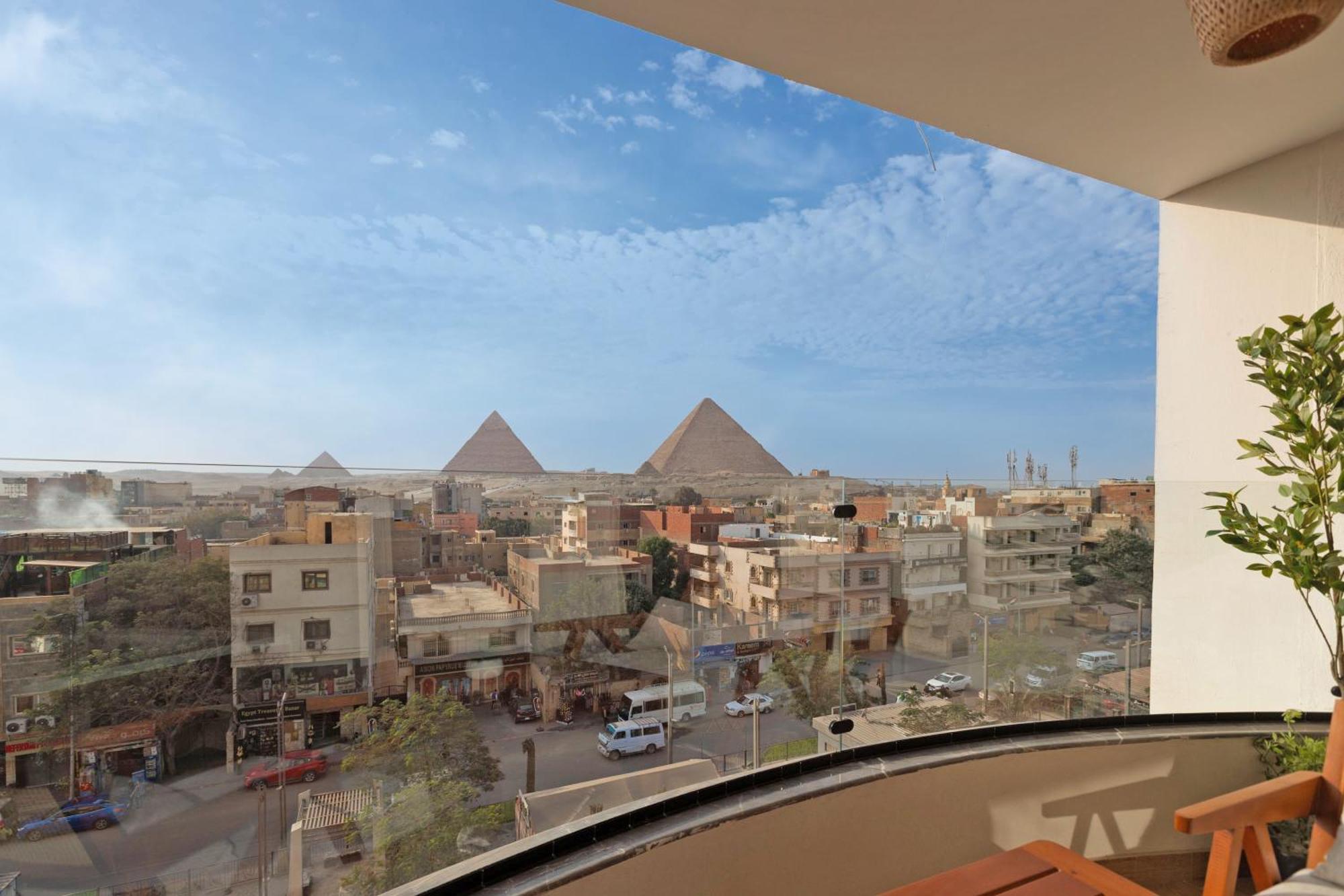 Galaxy Pyramids View Inn Kafret el-Gabal Dış mekan fotoğraf
